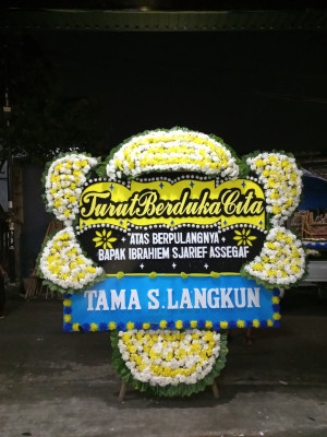 Papan Bunga Duka di Kendit