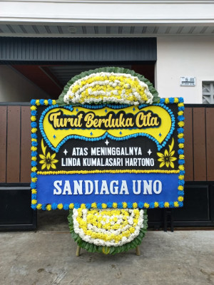 Papan Bunga Duka di Kendit