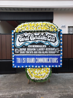 Papan Bunga Duka di Kendit